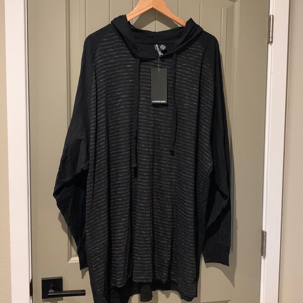 Hard Edge Shirt Hoodie NWT